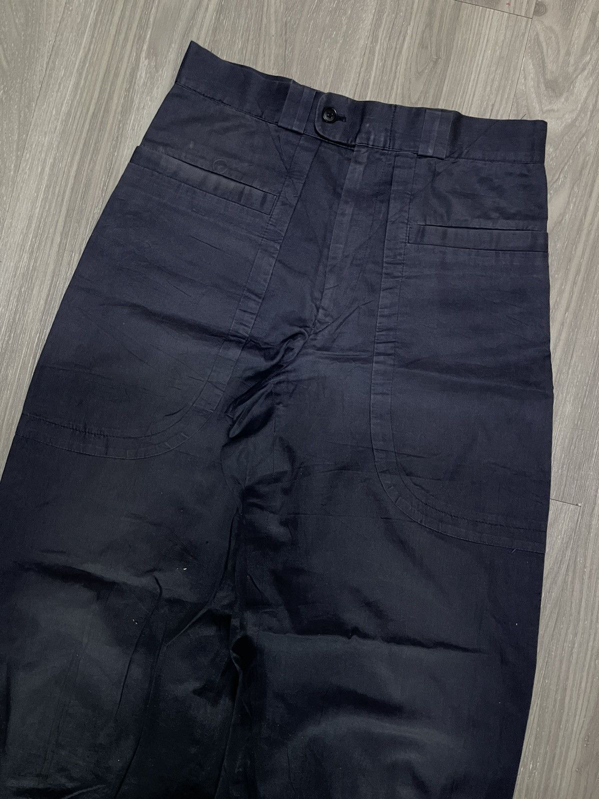 Versace Gianni Versace Wide Loose Thin Cotton Pants Size US 29 - 2 Thumbnail