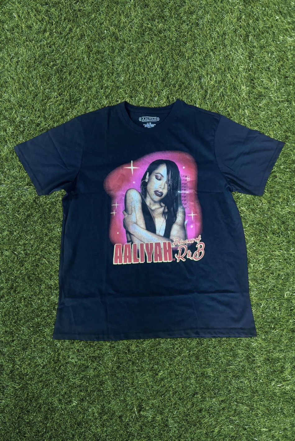 Vintage Aaliyah Vintage Tee Size US L / EU 52-54 / 3 - 1 Thumbnail