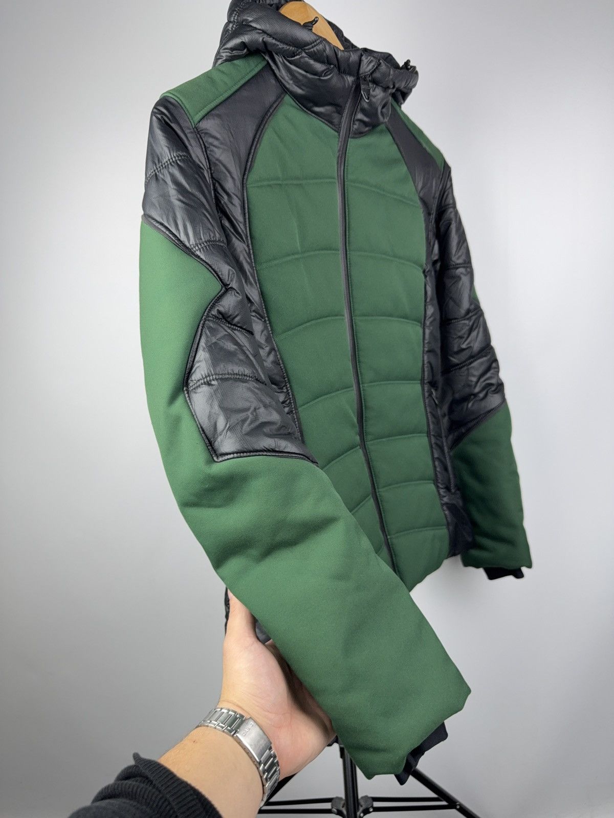 Vintage Engelbert Strauss Vision Green Black Work Jacket M Size M / US 6-8 / IT 42-44 - 5 Thumbnail