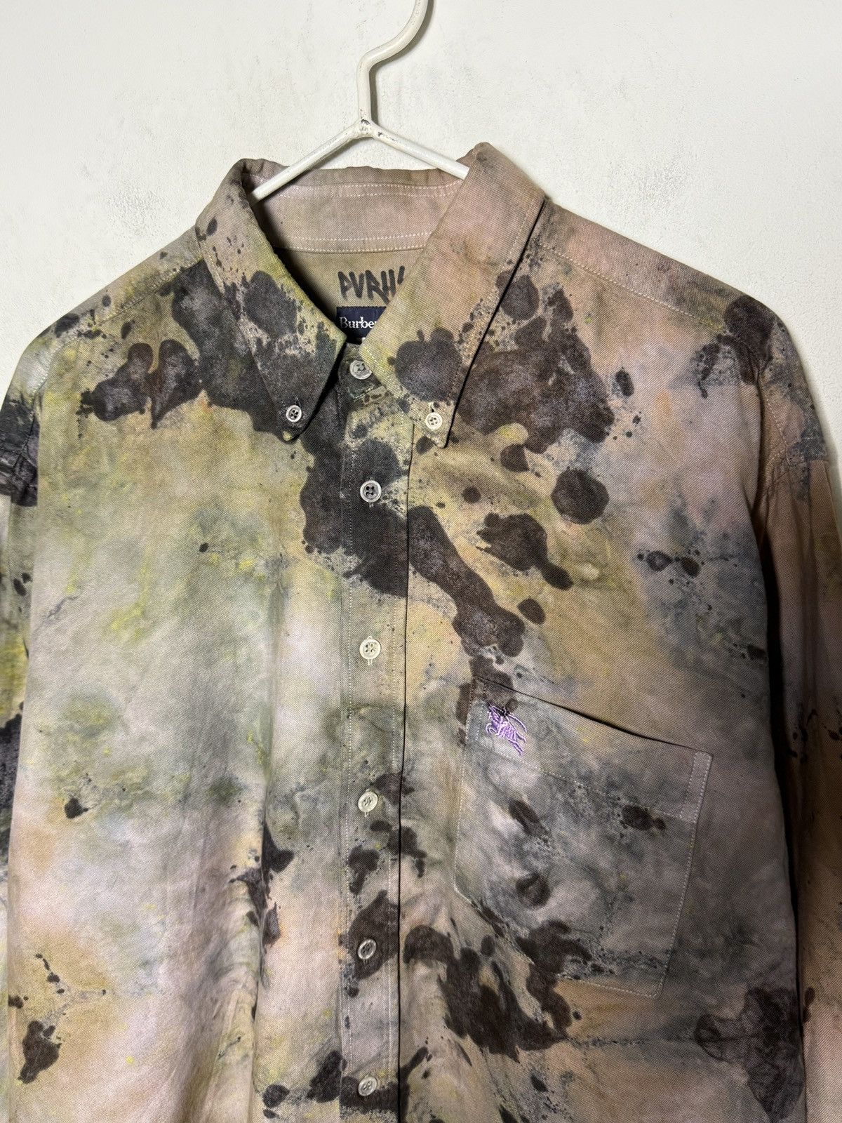 Burberry Vintage Burberrys grunge painters shirt Size US XL / EU 56 / 4 - 3 Thumbnail
