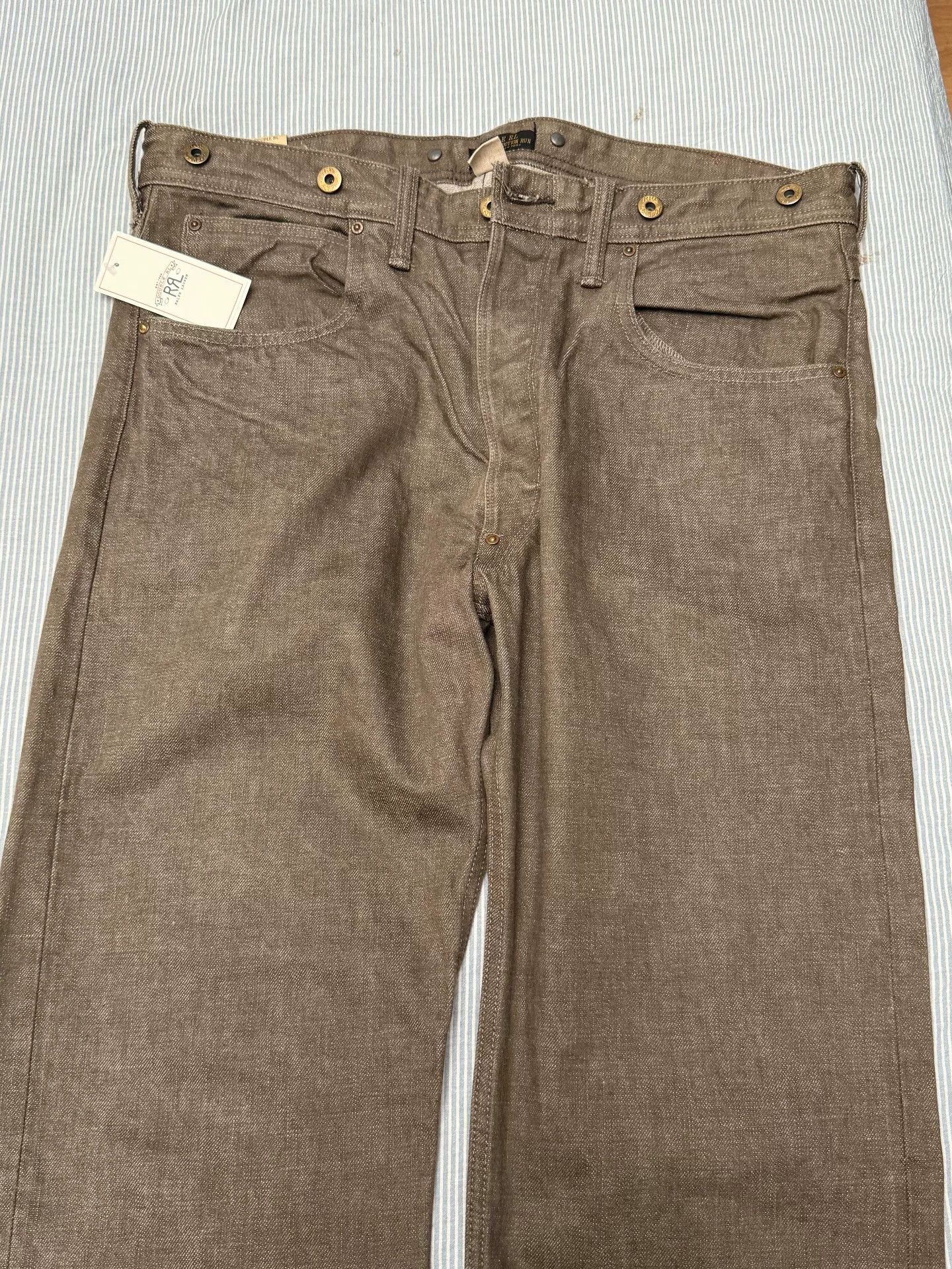 RRL Ralph Lauren RRL Limited Edition Denim Jeans Size 36x34 Size US 36 / EU 52 - 1 Thumbnail
