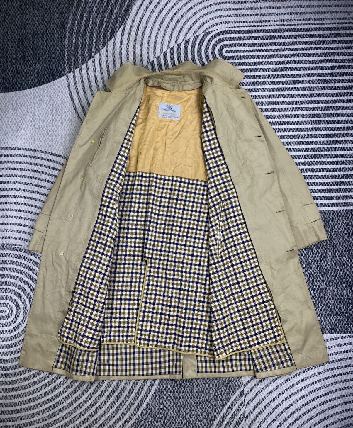 Aquascutum Vintage Aquascutum Trench Coat Jacket Size US L / EU 52-54 / 3 - 6 Thumbnail