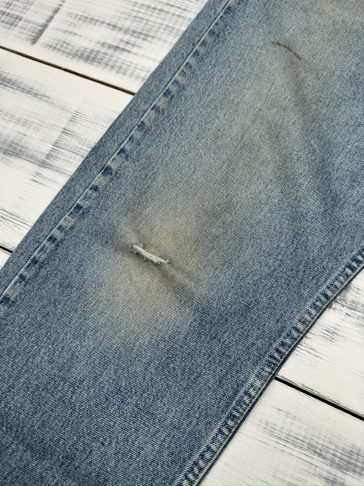 Levi's Vintage Levi's 618 Orange Tab Distressed Jeans Ripped Denim Size US 34 / EU 50 - 10 Thumbnail