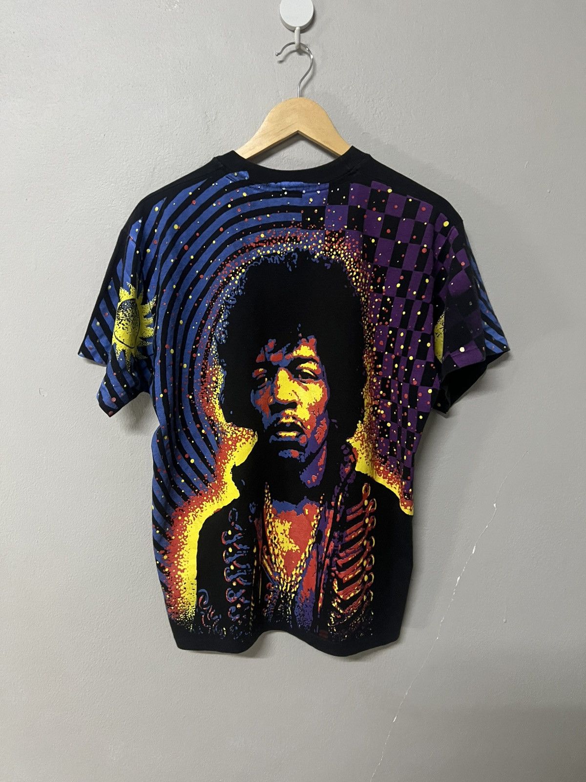 Vintage Vintage AOP jimi hendrix Size US L / EU 52-54 / 3 - 3 Thumbnail