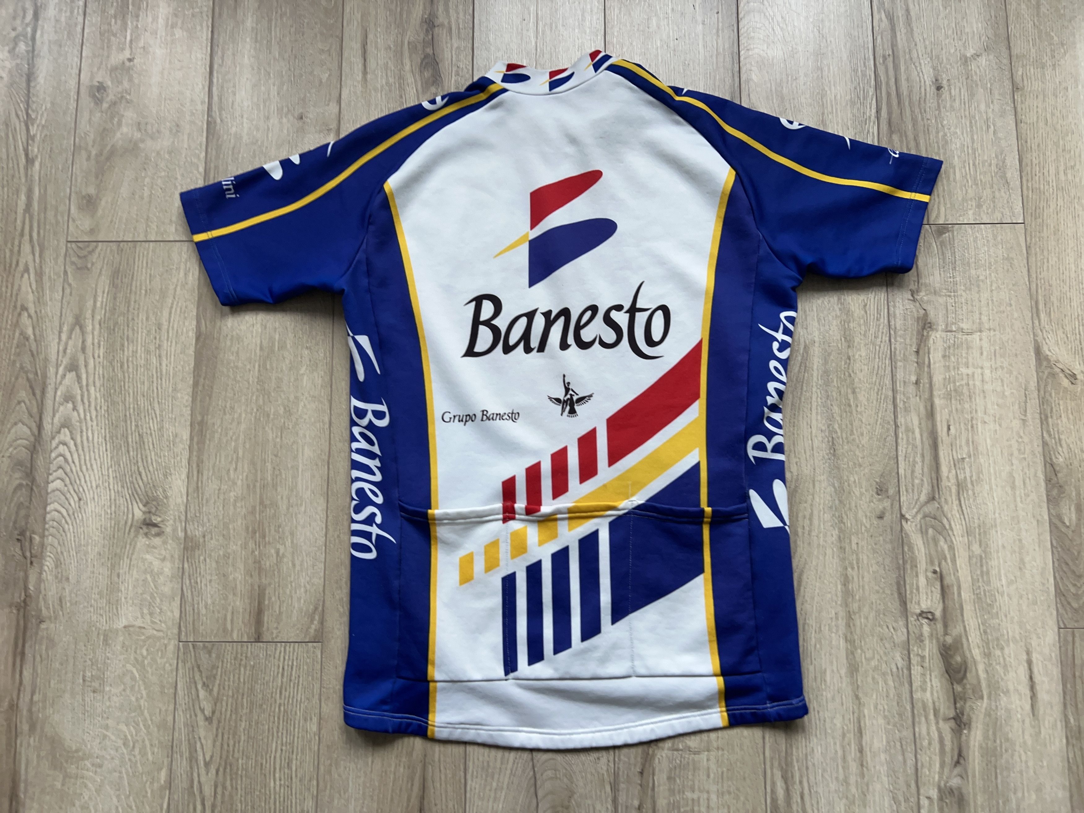 USA Olympics × Vintage 1992 Banesto Barcelona Nalini Compagnolo Cycling Jersey XL Size US XL / EU 56 / 4 - 7 Thumbnail