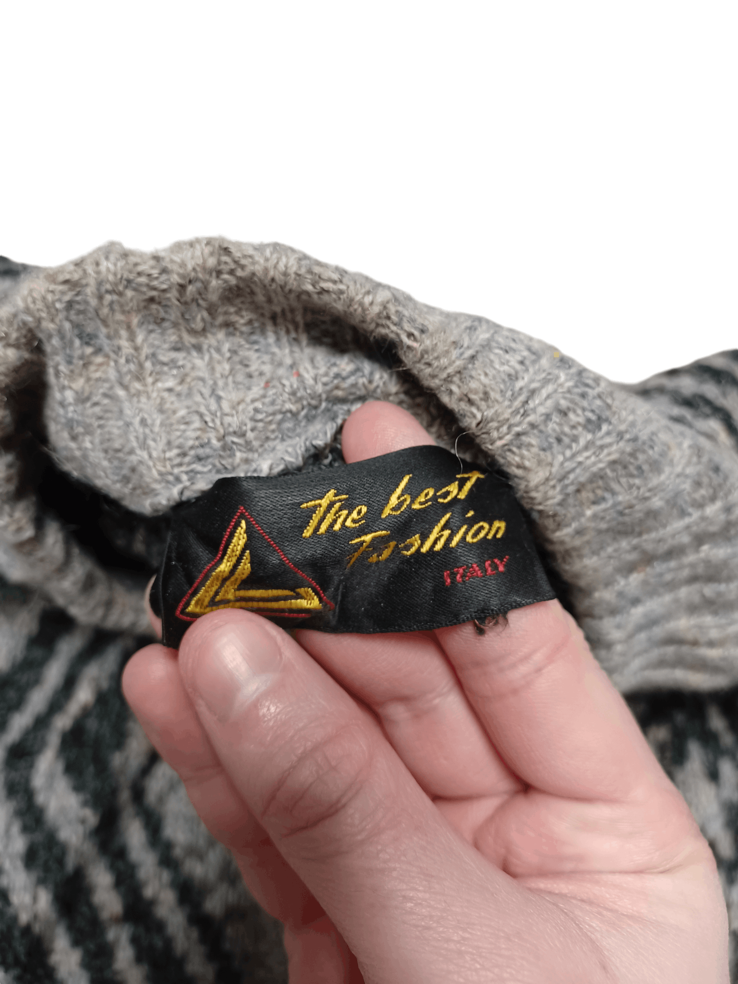 Other VINTAGE WOOL MADE IN ITALY HEAVY WARM CARDIGAN OLDMONEY 90S Size US L / EU 52-54 / 3 - 3 Thumbnail