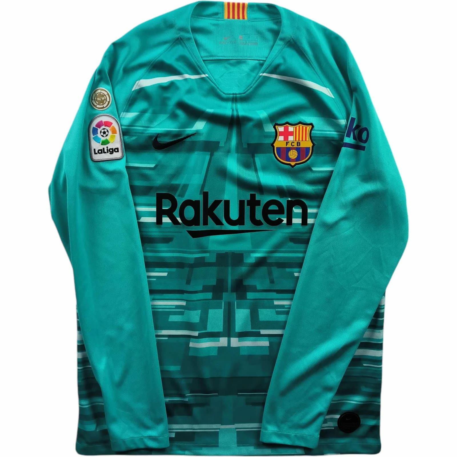 Nike FC Barcelona 2019-20 Nike GK football jersey size M Size US M / EU 48-50 / 2 - 1 Thumbnail
