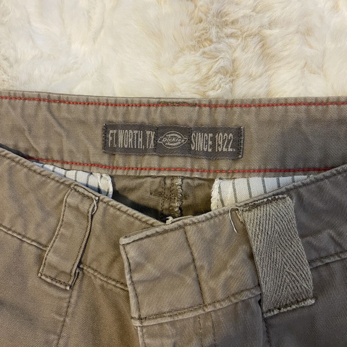 Dickies × Vintage Dickies Vintage Low-Rise Street Wear Cargo Pants🤎 Size 26" / US 2 / IT 38 - 4 Thumbnail