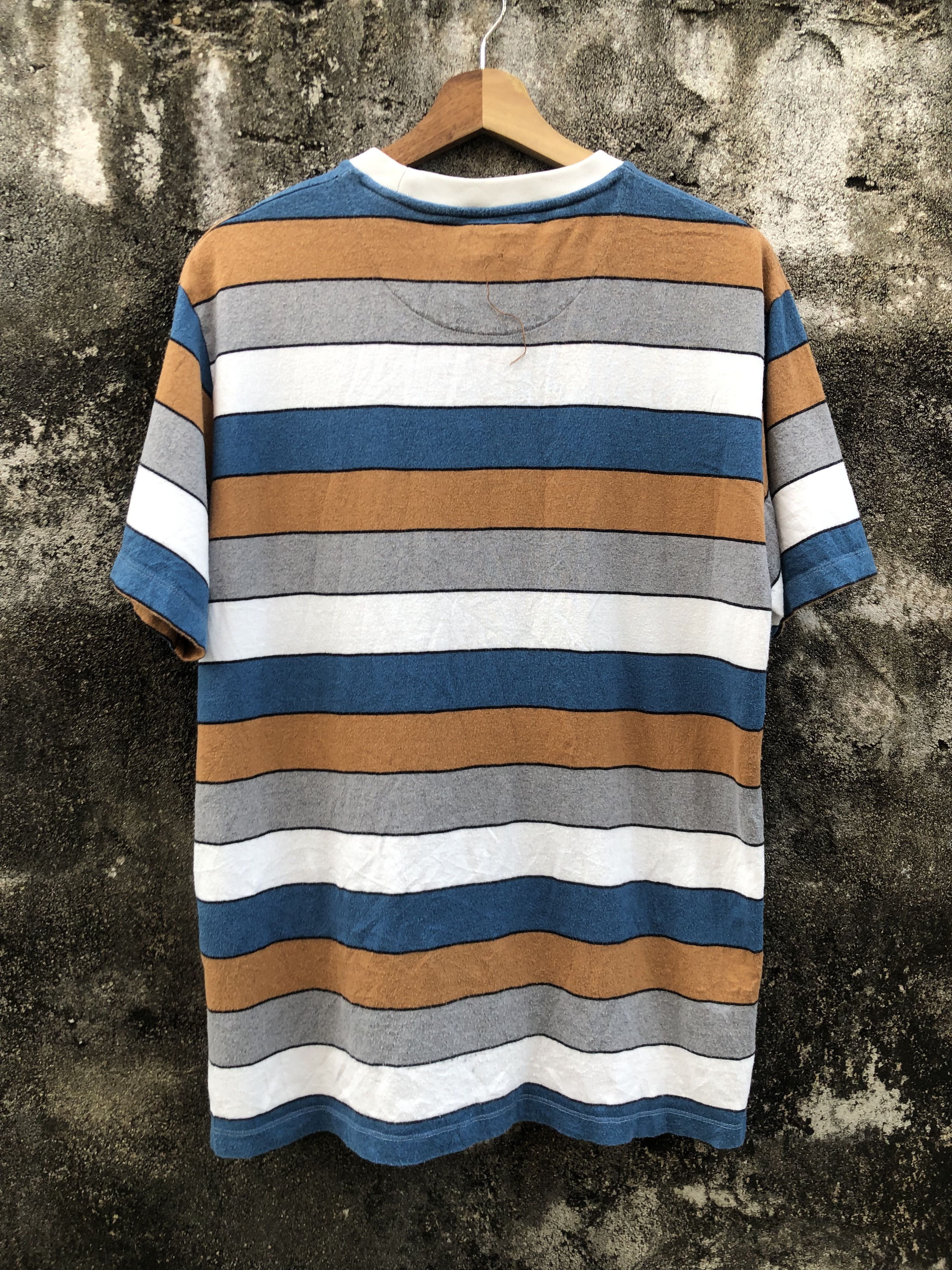 Wooyoungmi Wooyoungmi Paris Striped Tshirt Size US M / EU 48-50 / 2 - 2 Thumbnail
