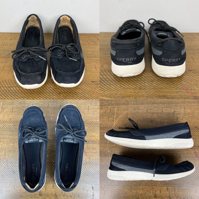 Sperry rio point deals black