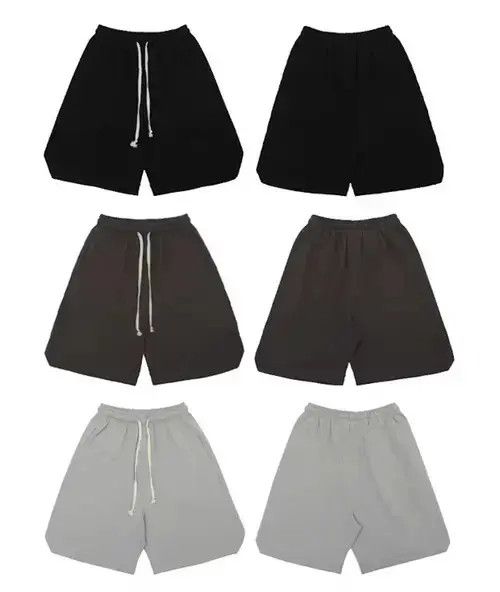 Japanese Brand 20SS Indigo Union Japan Minimal Brown Jersey Casual Shorts Size US 32 / EU 48 - 3 Thumbnail