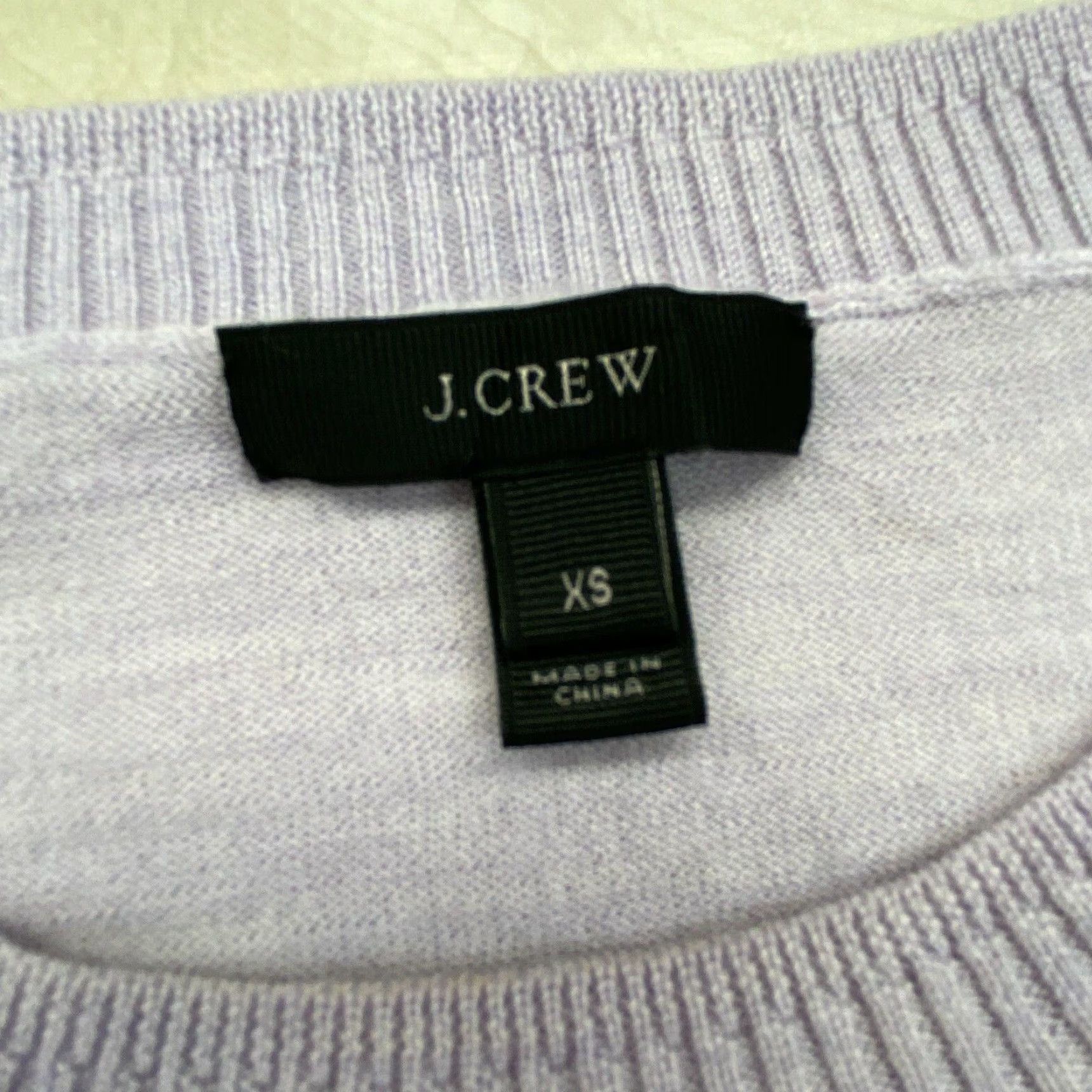J.Crew J.CREW Womens Merino Wool Sweater XS Purple Pullover Lightweight Size XS / US 0-2 / IT 36-38 - 3 Thumbnail