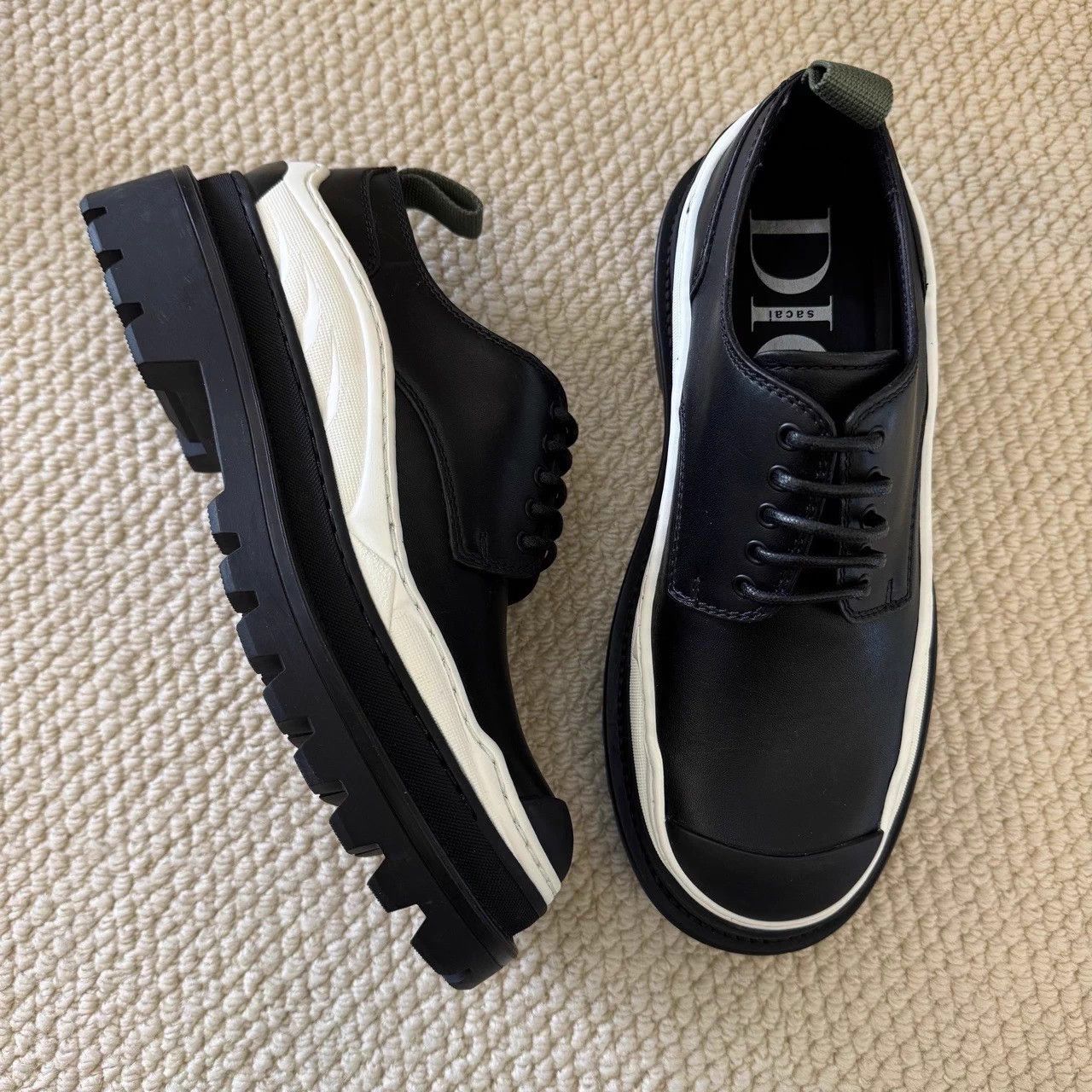 Dior Sacai x DIOR and Sacai comfortable everyday casual shoes Size US 5 / EU 37 - 4 Thumbnail