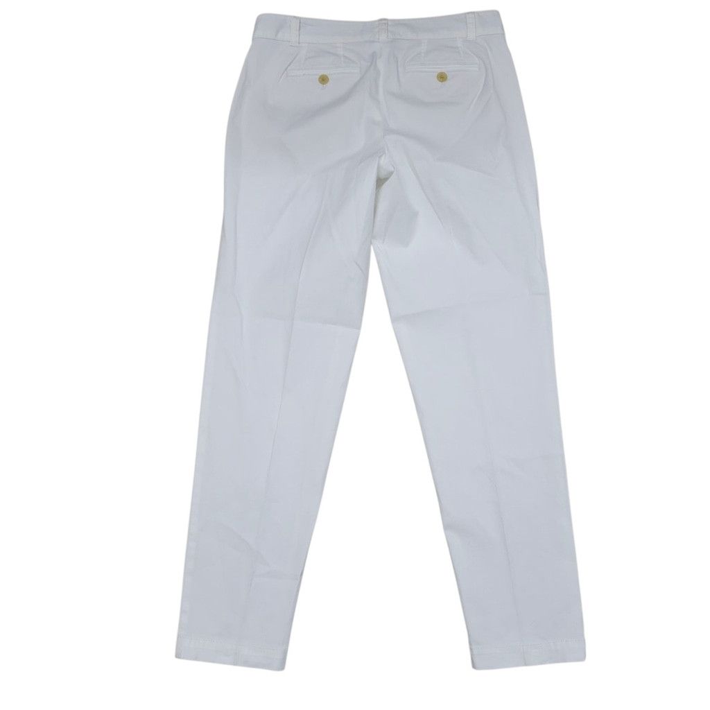 Talbots Talbots The Weekend Chino Women's White Pants Size 2P Waist Size 26" / US 2 / IT 38 - 6 Thumbnail
