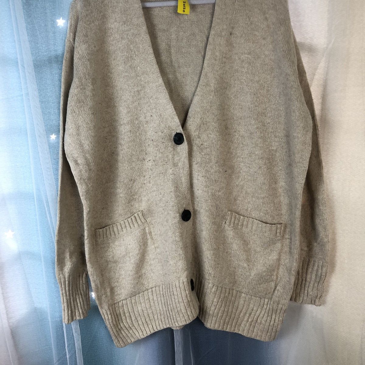 Uniqlo Uniqlo japan baggie Brown knitwear Cardigan #7409 Size M / US 6-8 / IT 42-44 - 3 Thumbnail
