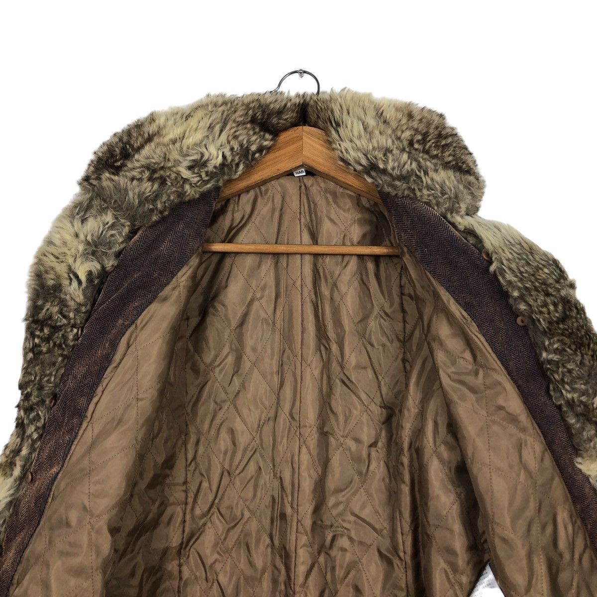 Japanese Brand Vintage Denim Biker Jacket CPMarket Mink Fur Lining Blanket Size US M / EU 48-50 / 2 - 15 Thumbnail