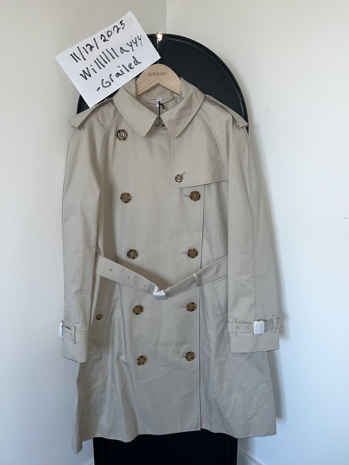 Burberry Burberry Hillington Trench Coat Stone Size M / US 6-8 / IT 42-44 - 2 Thumbnail