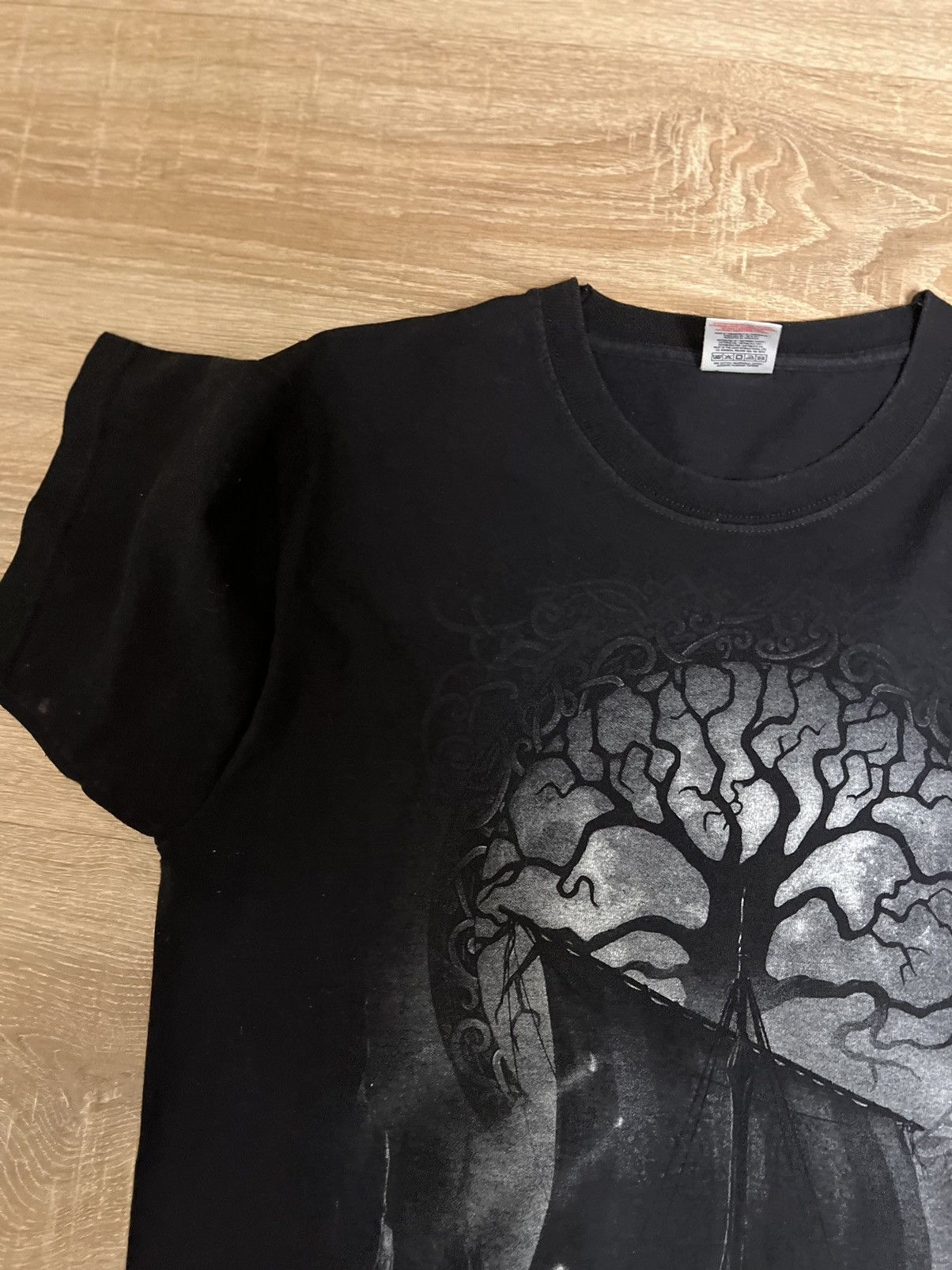 Japanese Brand × Vintage Vintage black t shirt fits womens Size US M / EU 48-50 / 2 - 3 Thumbnail