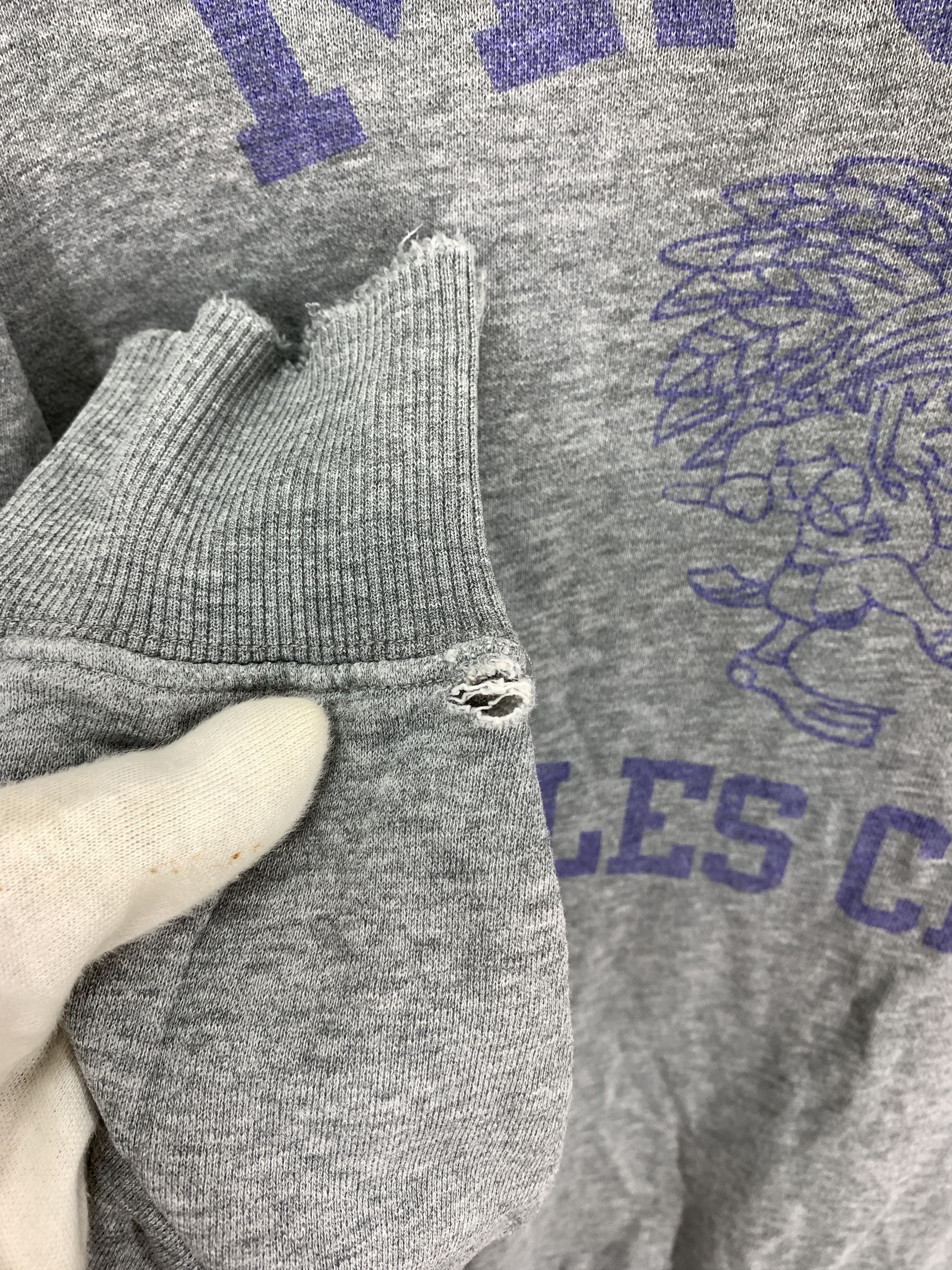 Champion Thrashed CHAMPION MSU MILES CITY Sweatshirt #1909/10 Size US L / EU 52-54 / 3 - 6 Thumbnail