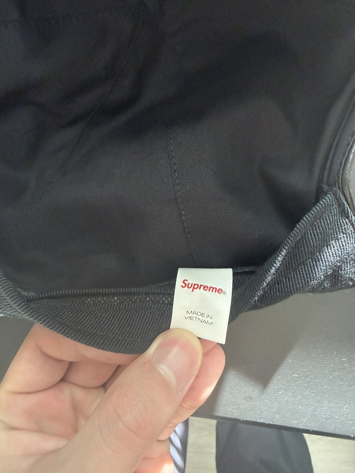 Supreme supreme leather hat Size ONE SIZE - 4 Thumbnail