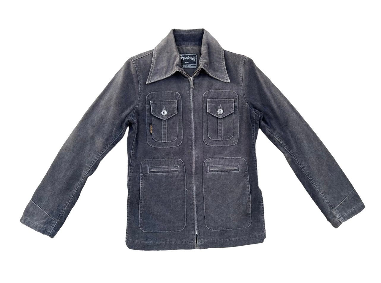 Hysteric Glamour × Vintage Vintage Hysteric Glamour Sun Faded Black Sports Jacket Size US S / EU 44-46 / 1 - 1 Thumbnail