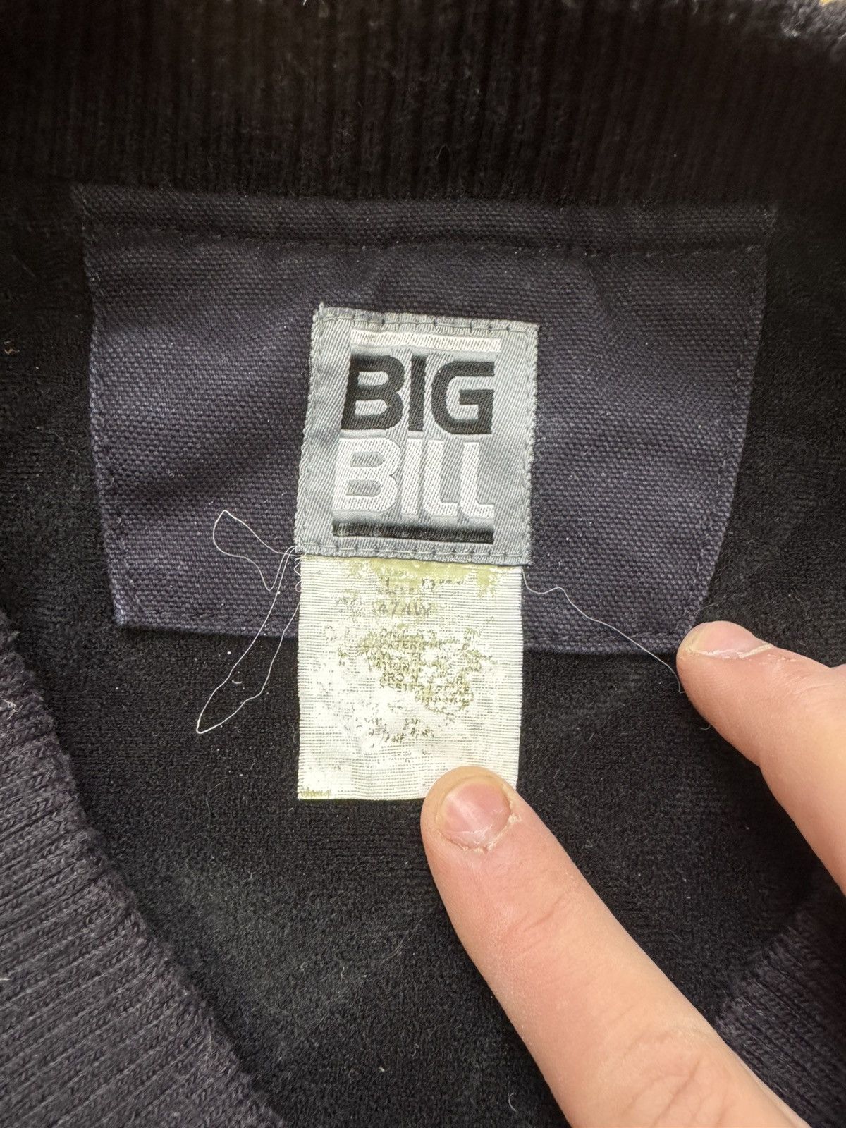 Japanese Brand × Vintage Vintage Dark Blue Big Bill Workwear or Streetwear Vest 90s Size US L / EU 52-54 / 3 - 7 Thumbnail