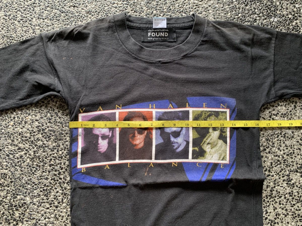Band Tees × Vintage Vintage 90s Van Halen Balance Tour Rock Band T shirt Size US S / EU 44-46 / 1 - 9 Thumbnail