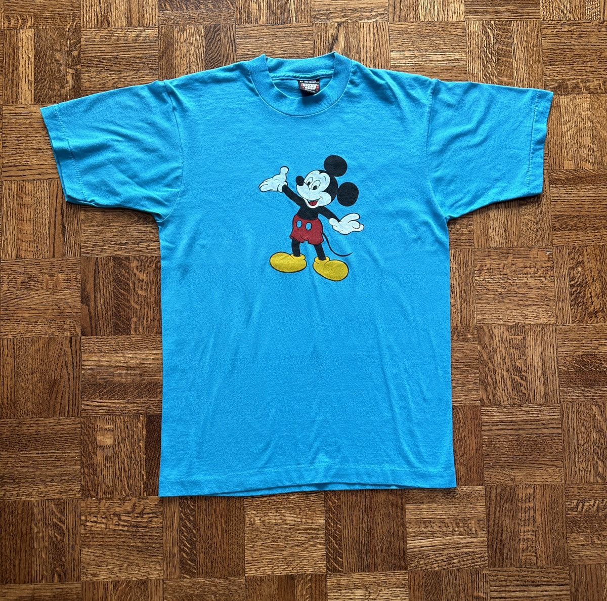 Vintage Vintage 80s Mickey Mouse Graphic Tee Size US M / EU 48-50 / 2 - 1 Thumbnail
