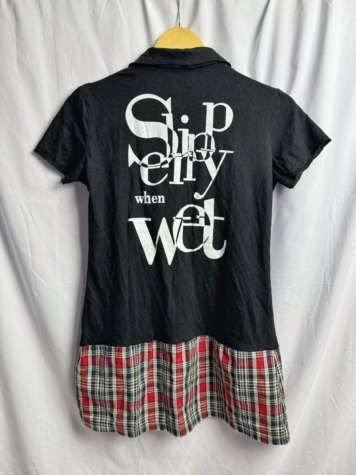 If Six Was Nine GOTHIC STYLE POEM SHORT BONDAGE Size M / US 6-8 / IT 42-44 - 2 Thumbnail