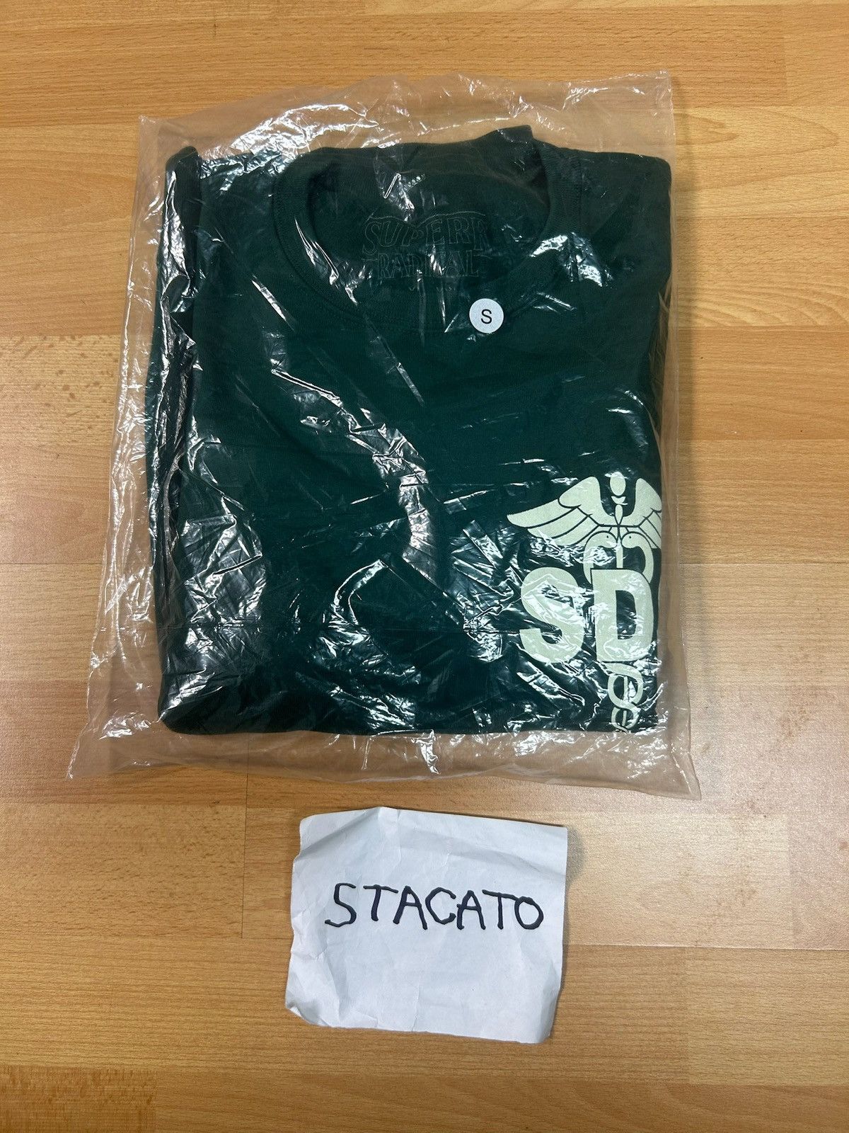 Superrradical × Tyler Grosso Superrradical Tyler Grosso Delivery Crewneck Green Size US S / EU 44-46 / 1 - 3 Thumbnail