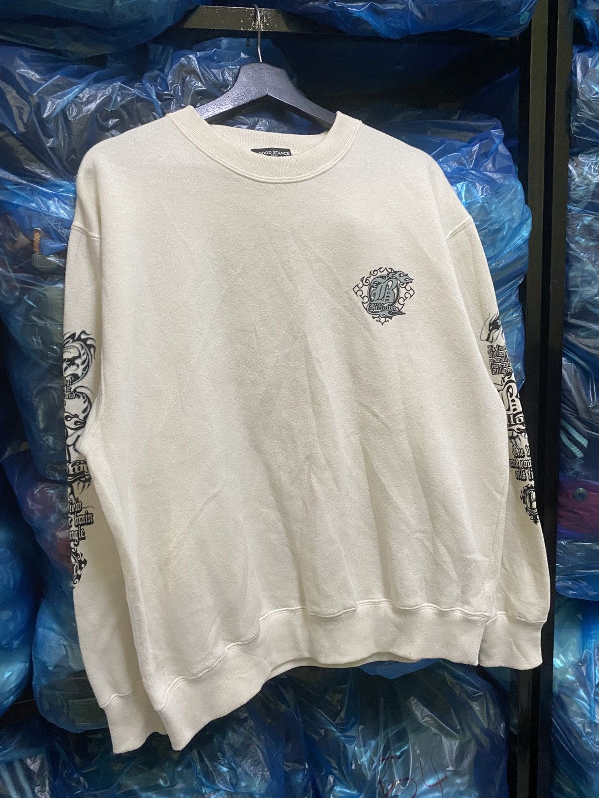 Other Vintage GOOD STANCE Tribal Bulldog Graphic Sweatshirt Size US L / EU 52-54 / 3 - 3 Thumbnail