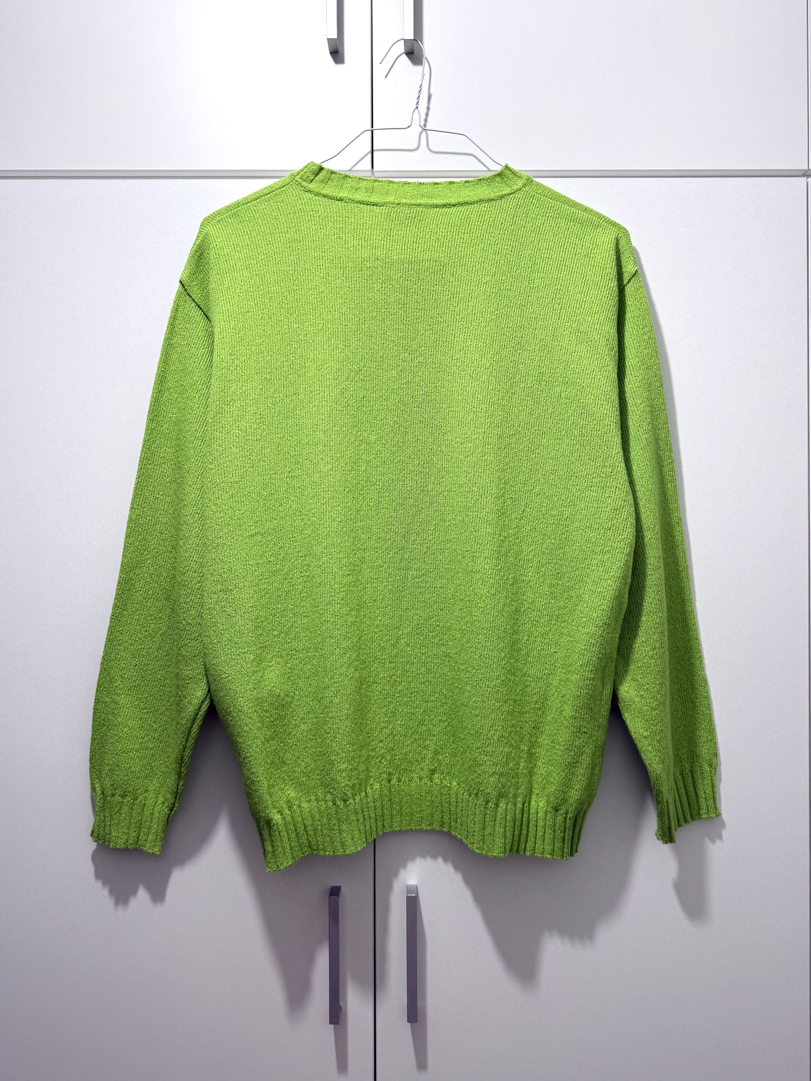 Versace Jeans Couture Vintage 90's Versace Medusa Logo Knit Sweater Rare (L) Size US L / EU 52-54 / 3 - 6 Thumbnail