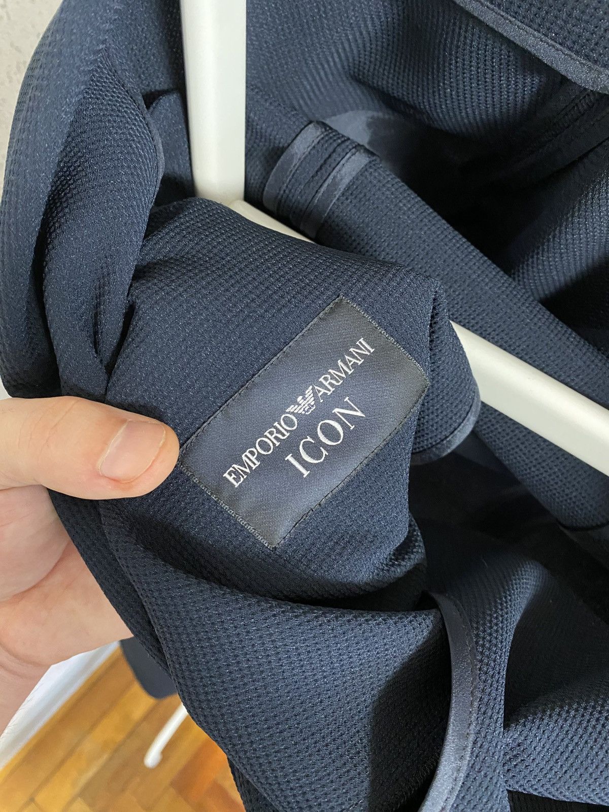 Emporio Armani Emporio Armani ICON Navy Blue Suit Jacket Pants Size 54 Size US L / EU 52-54 / 3 - 10 Thumbnail