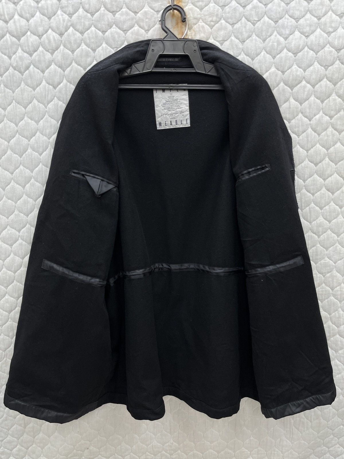 Yohji Yamamoto 🔥🔥🔥ARCHIVE VINTAGE YOHJI YAMAMOTO NYLON WOOL JACKET Size US M / EU 48-50 / 2 - 7 Thumbnail