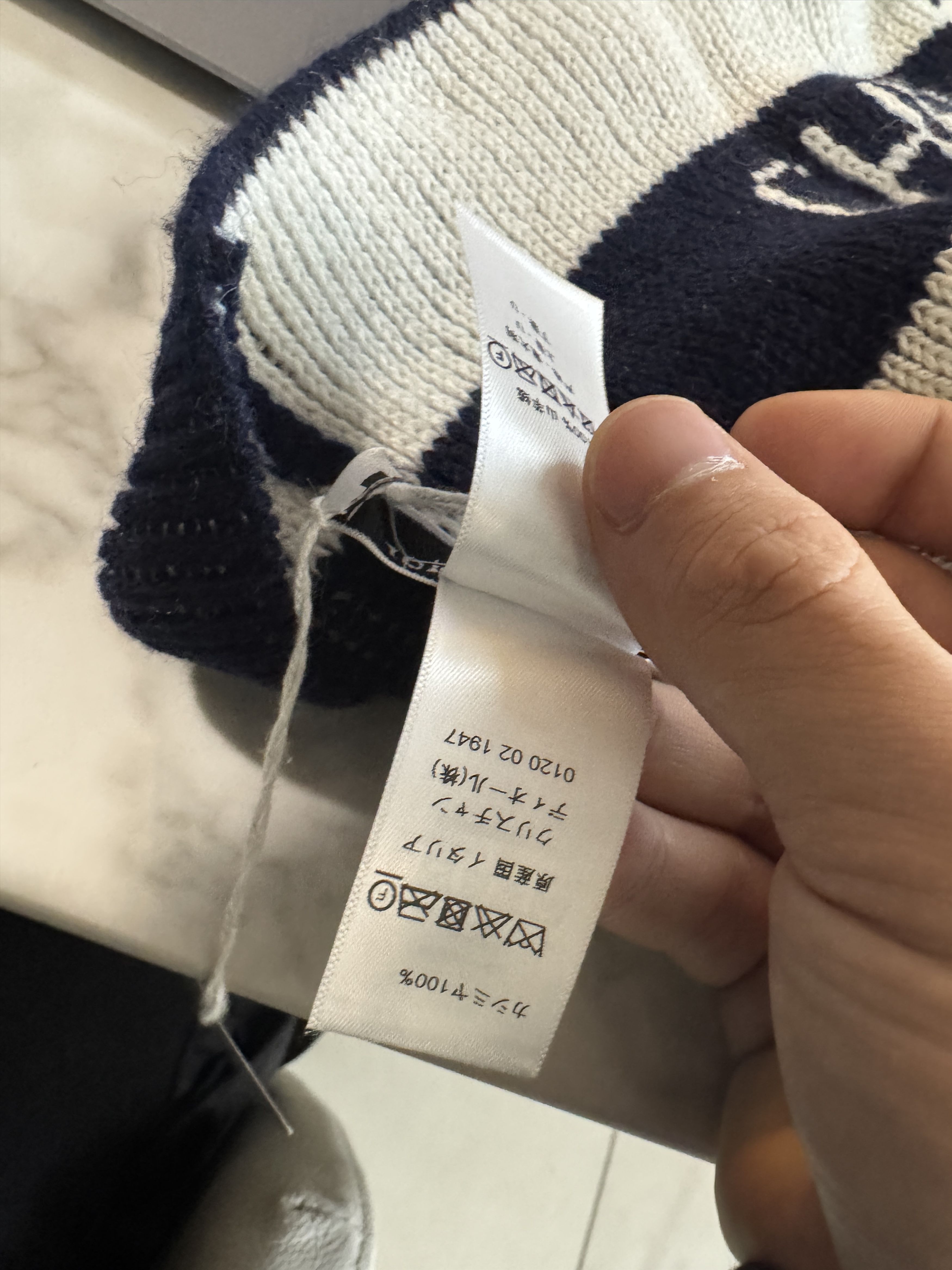 Dior STRIPE HAT Size ONE SIZE - 11 Thumbnail