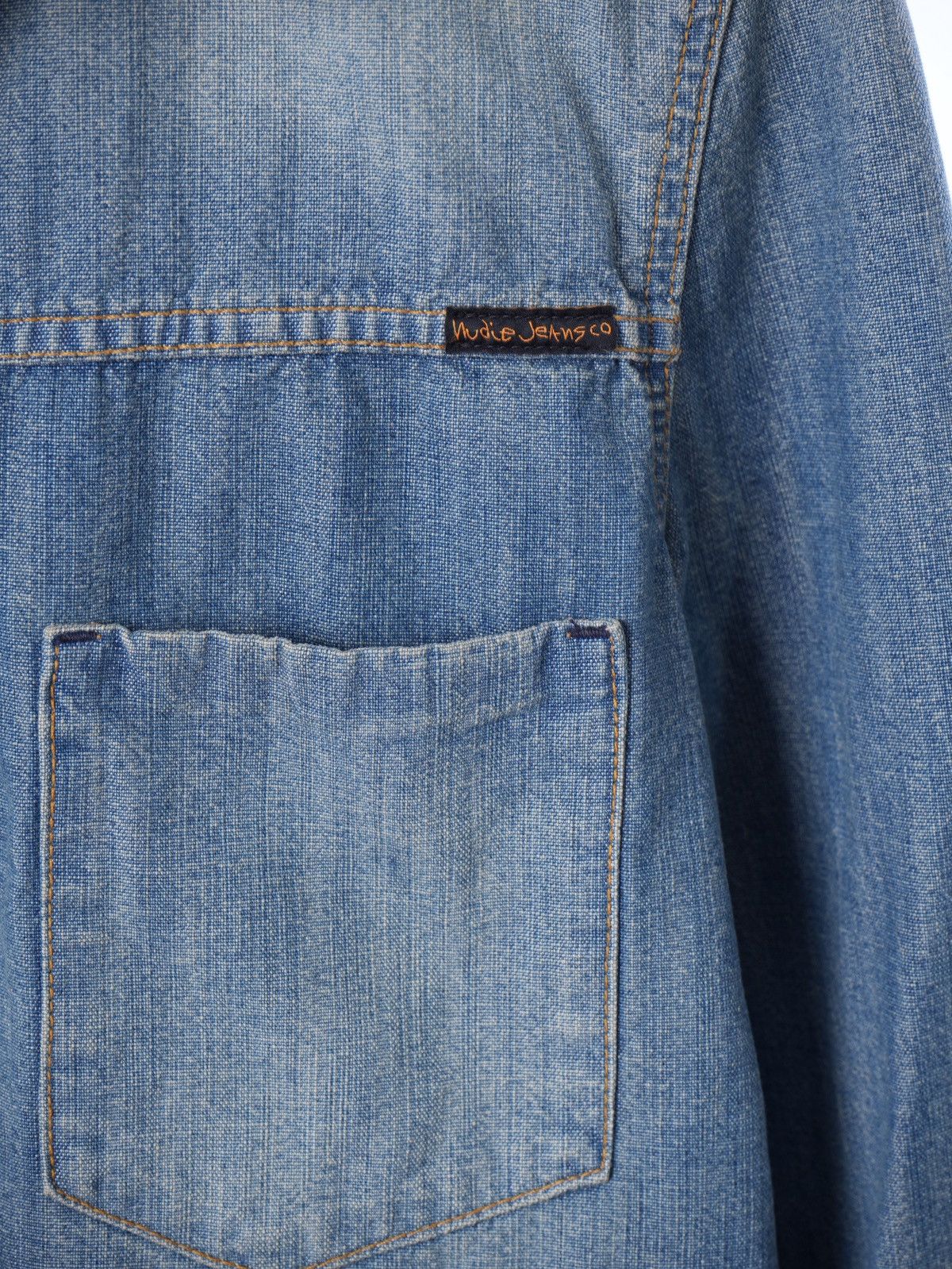 Nudie Jeans NUDIE JEANS JACKET RONNY Indigo Dungaree Size M Size US M / EU 48-50 / 2 - 2 Thumbnail