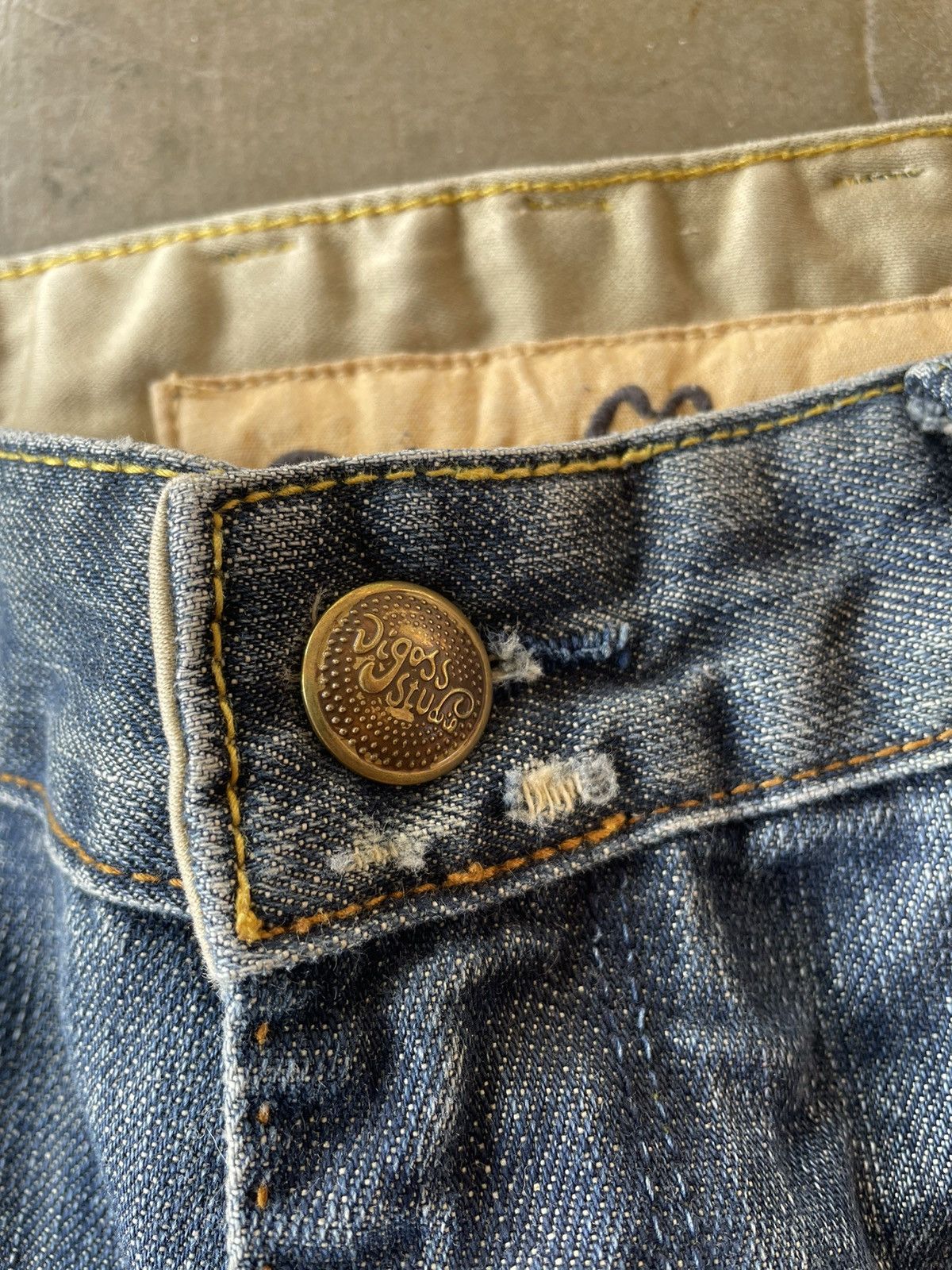 Designer × Other VIGOS USA SASHIKO STYLE DENIM Size US 38 / EU 54 - 4 Thumbnail