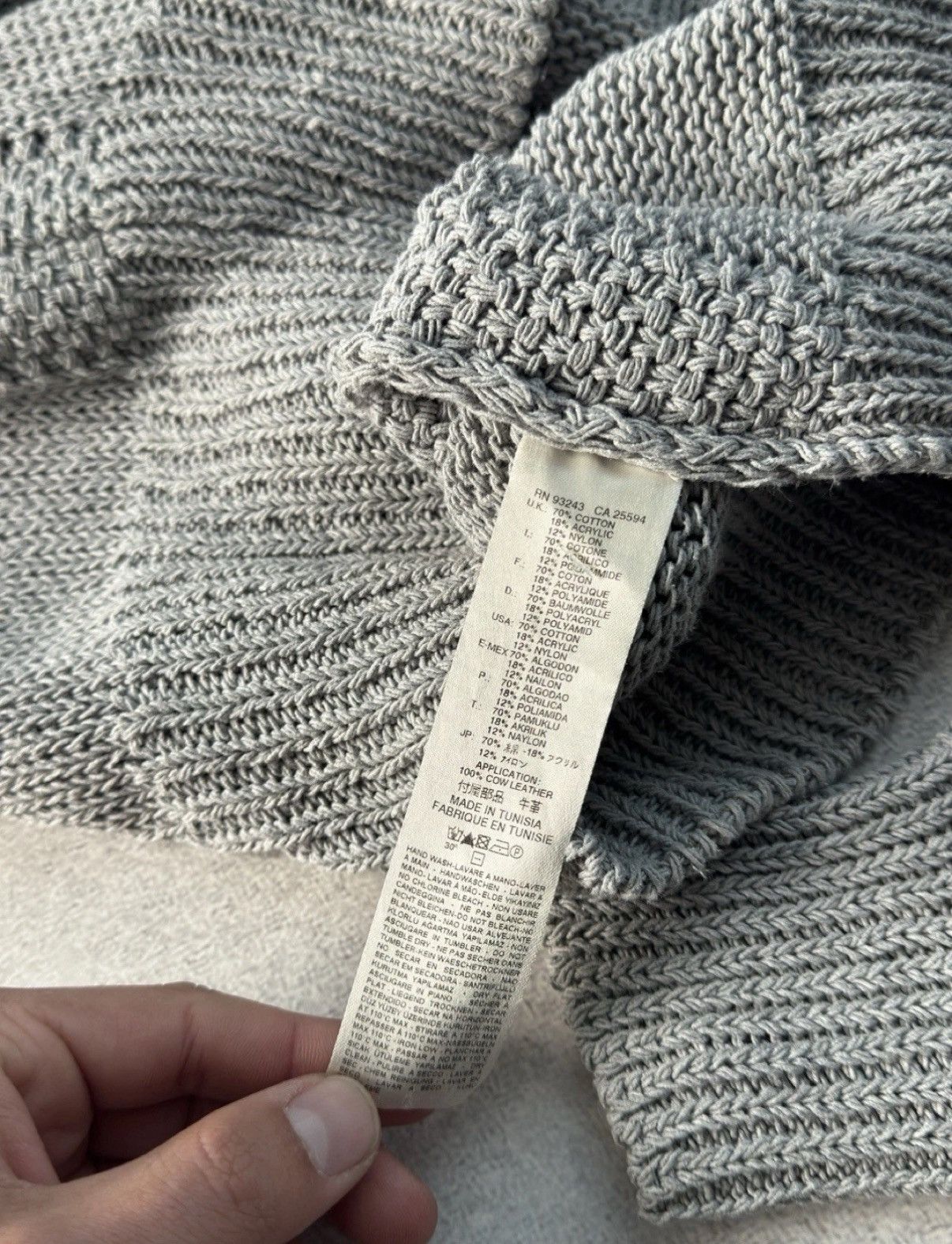 Diesel Vintage Diesel Tricot & Co. Knitted Cardigan Button Sweater Size US M / EU 48-50 / 2 - 9 Thumbnail