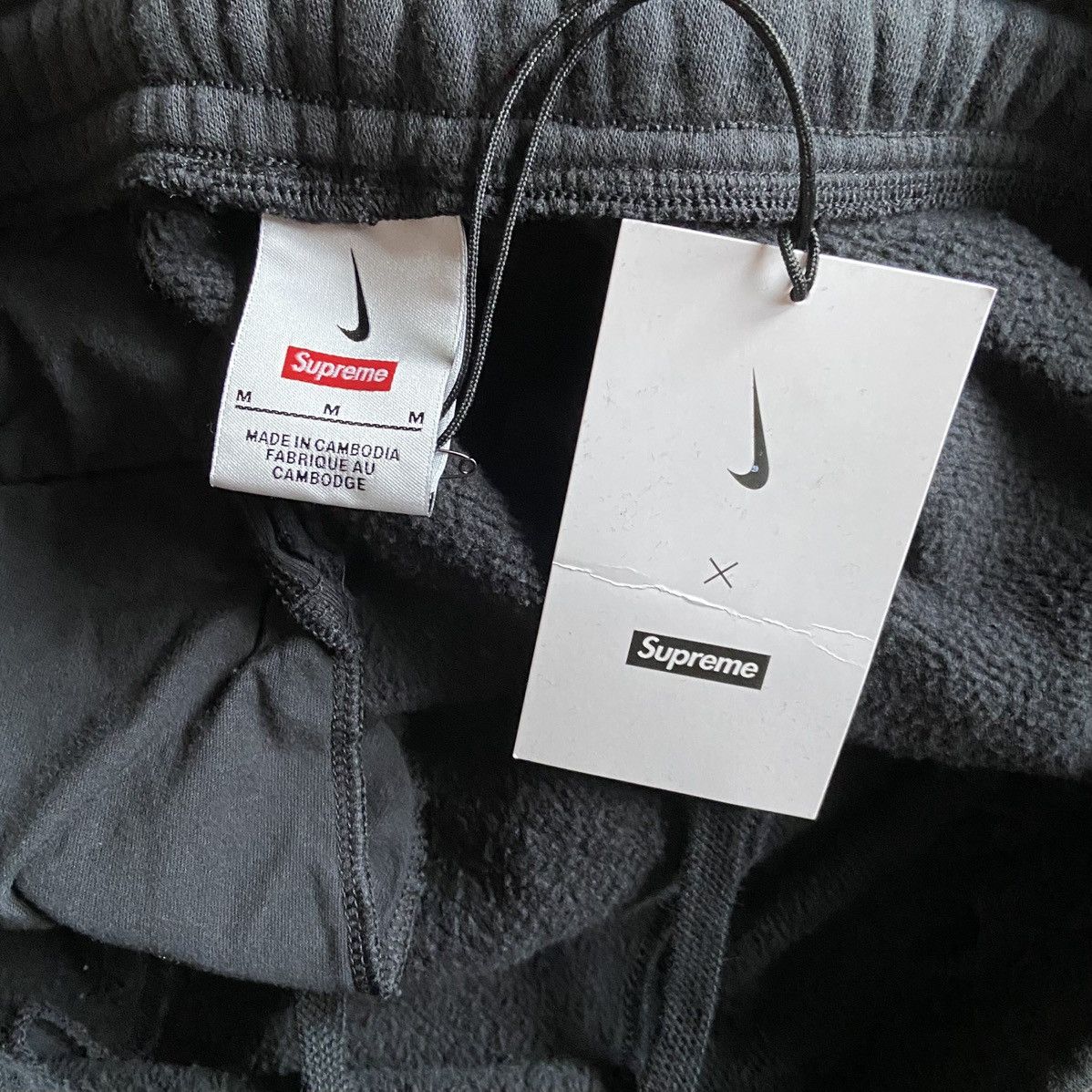 Nike × Supreme Supreme Nike Arc Sweatpant - Black - Medium Size US 32 / EU 48 - 6 Thumbnail