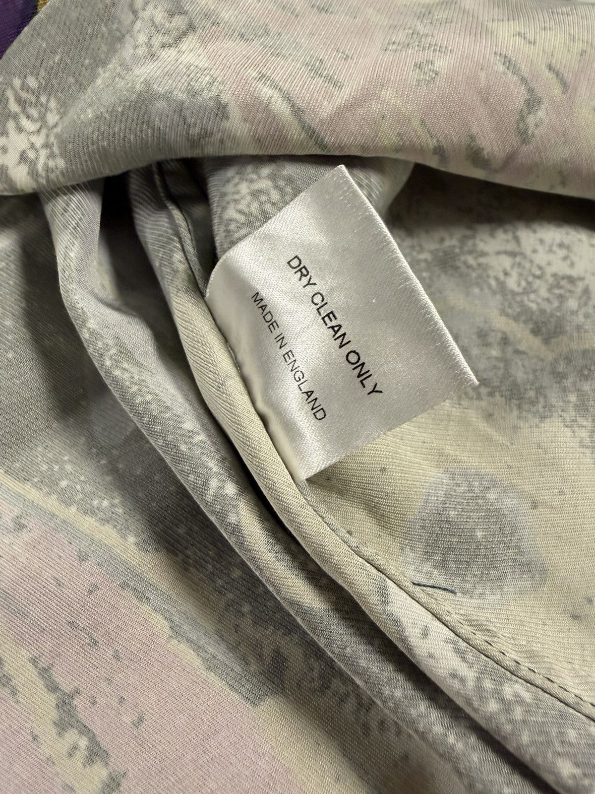 Martine Rose Martine Rose Be Seen SS19 Floral Long Sleeve Viscose Shirt L Size US L / EU 52-54 / 3 - 7 Thumbnail