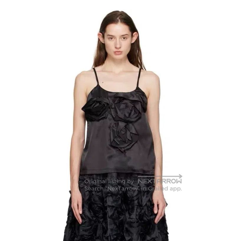 Comme des Garcons Comme Des Garcons Rose flower off-shoulder top Size M / US 6-8 / IT 42-44 - 1 Thumbnail
