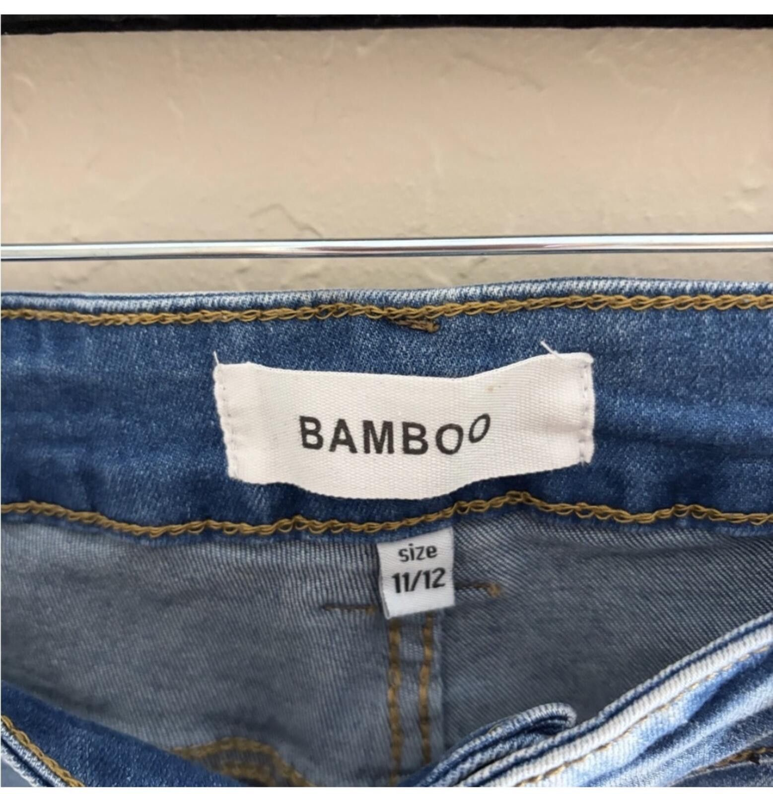 United Bamboo BAMBOO Women's Blue Skinny Jeans Size 34" / US 12 / IT 48 - 3 Thumbnail