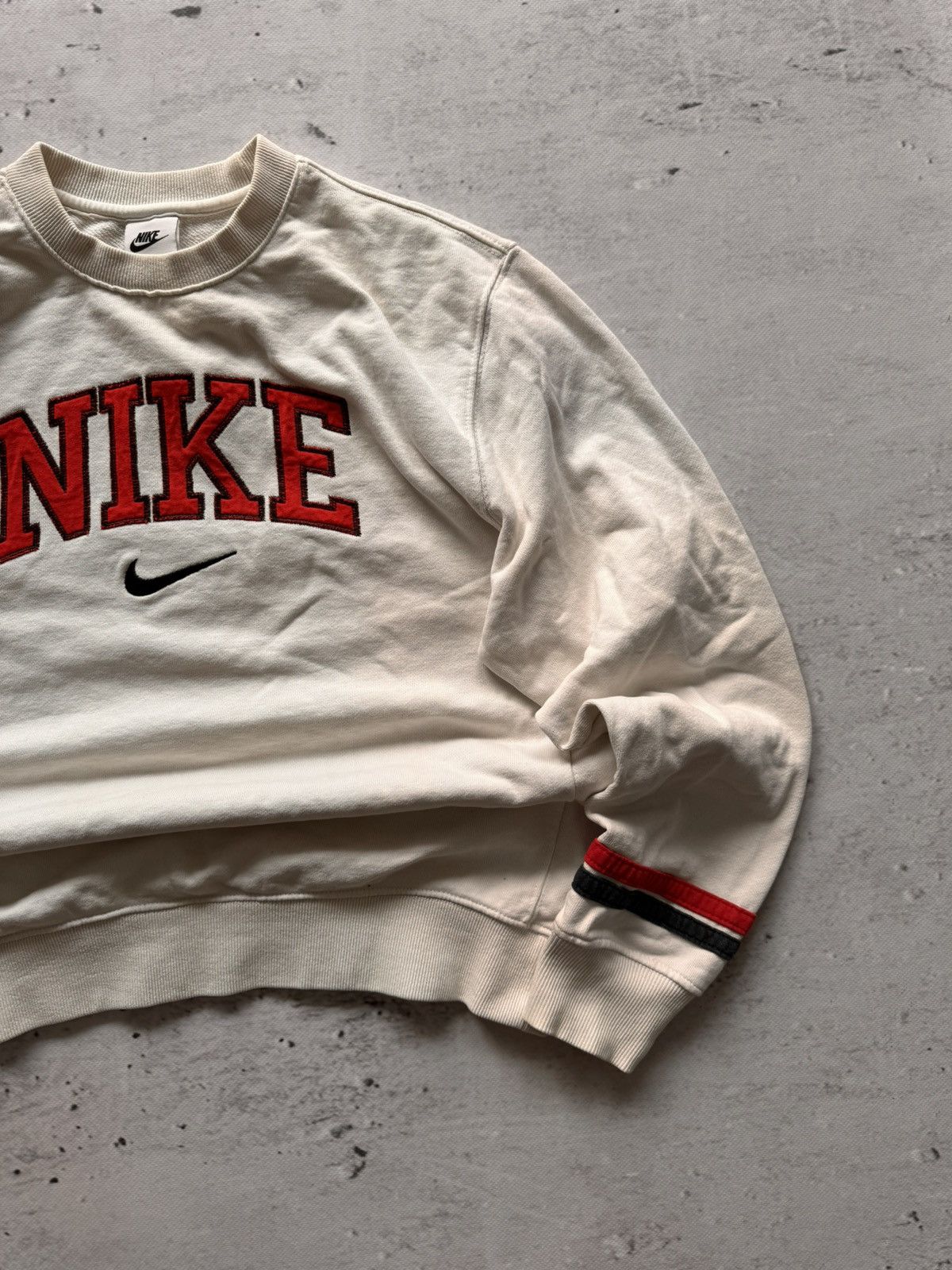 Nike × Vintage NIKE VINTAGE CENTER LOGO OVERSIZE BOXY SWEATSHIRT Size US M / EU 48-50 / 2 - 3 Thumbnail