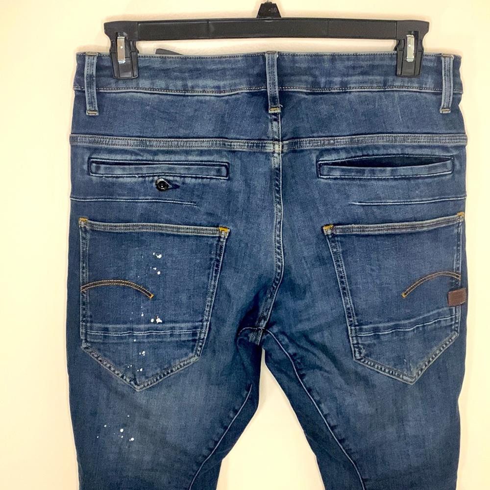 Designer G-Star RAW - Slim D-Staq Jean - 31W30L -91% Ctn , 9% El Size US 31 - 5 Thumbnail