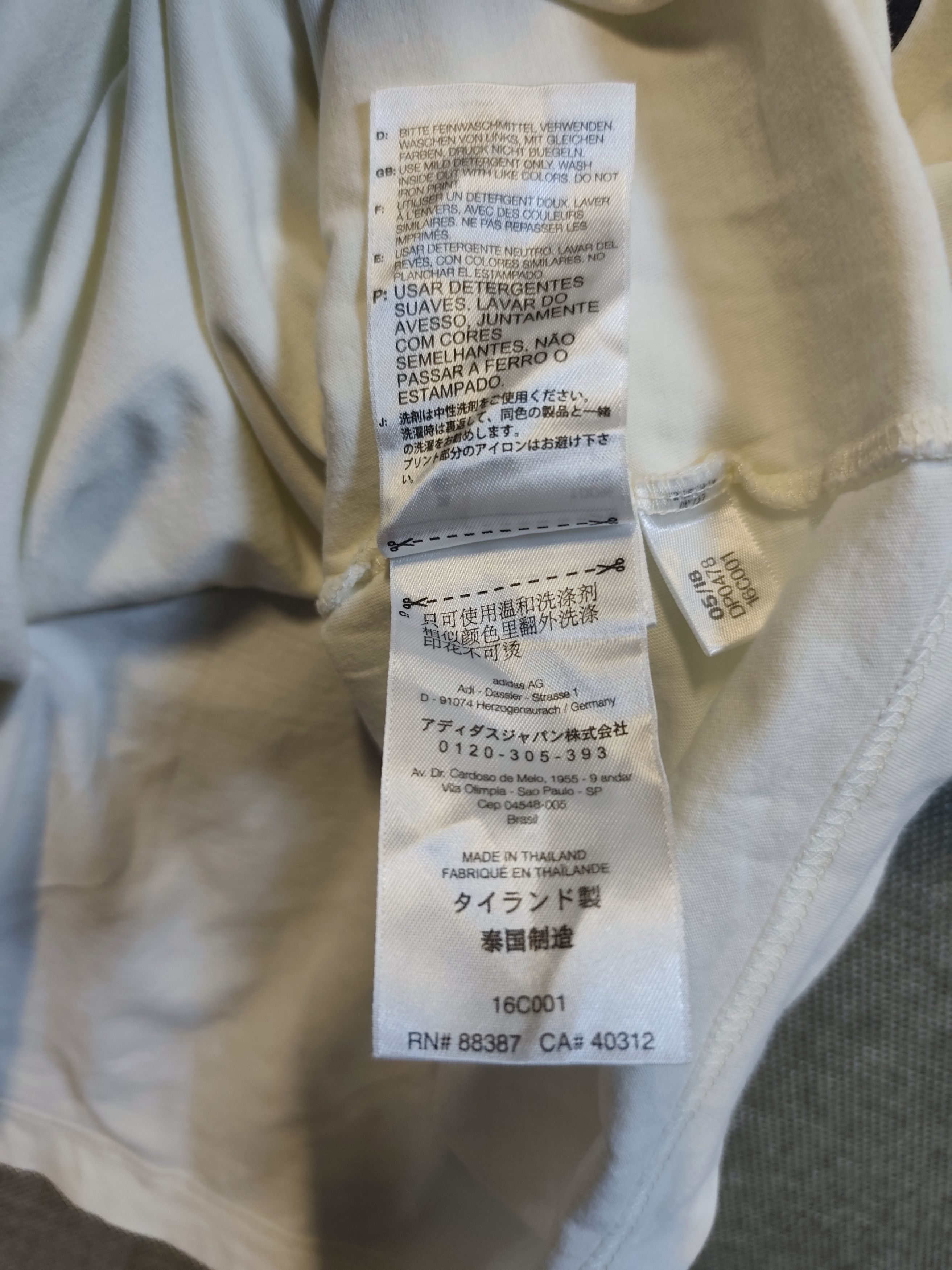 Adidas × Y-3 Adidas Y3 x Yohji Yamamoto Tees Size US M / EU 48-50 / 2 - 10 Thumbnail