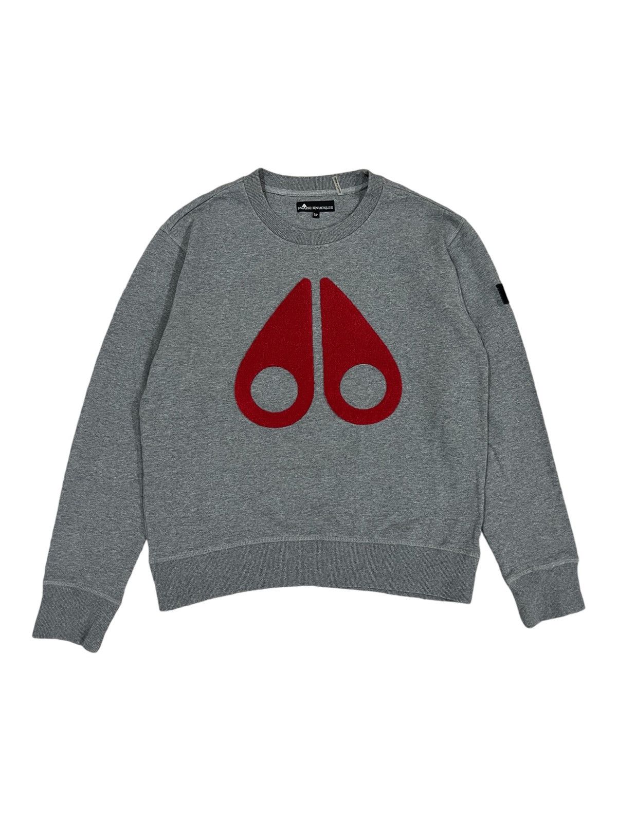 Moose Knuckles Moose Knuckle Moose Big Logo Crewneck Sweatshirt Sweater Size US S / EU 44-46 / 1 - 3 Thumbnail