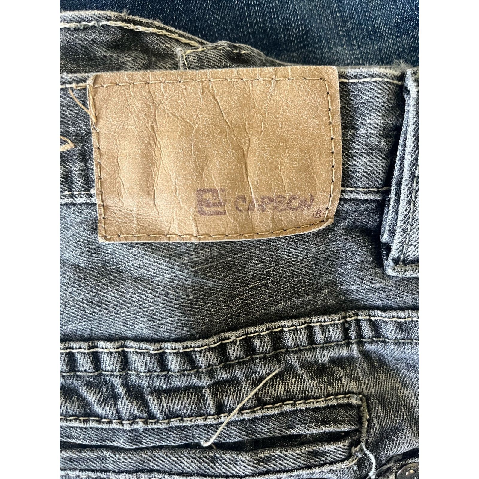 Carbon Carbon Denim Jeans Mens 30x32 Vintage y2k Retro Old school Size US 30 / EU 46 - 8 Thumbnail