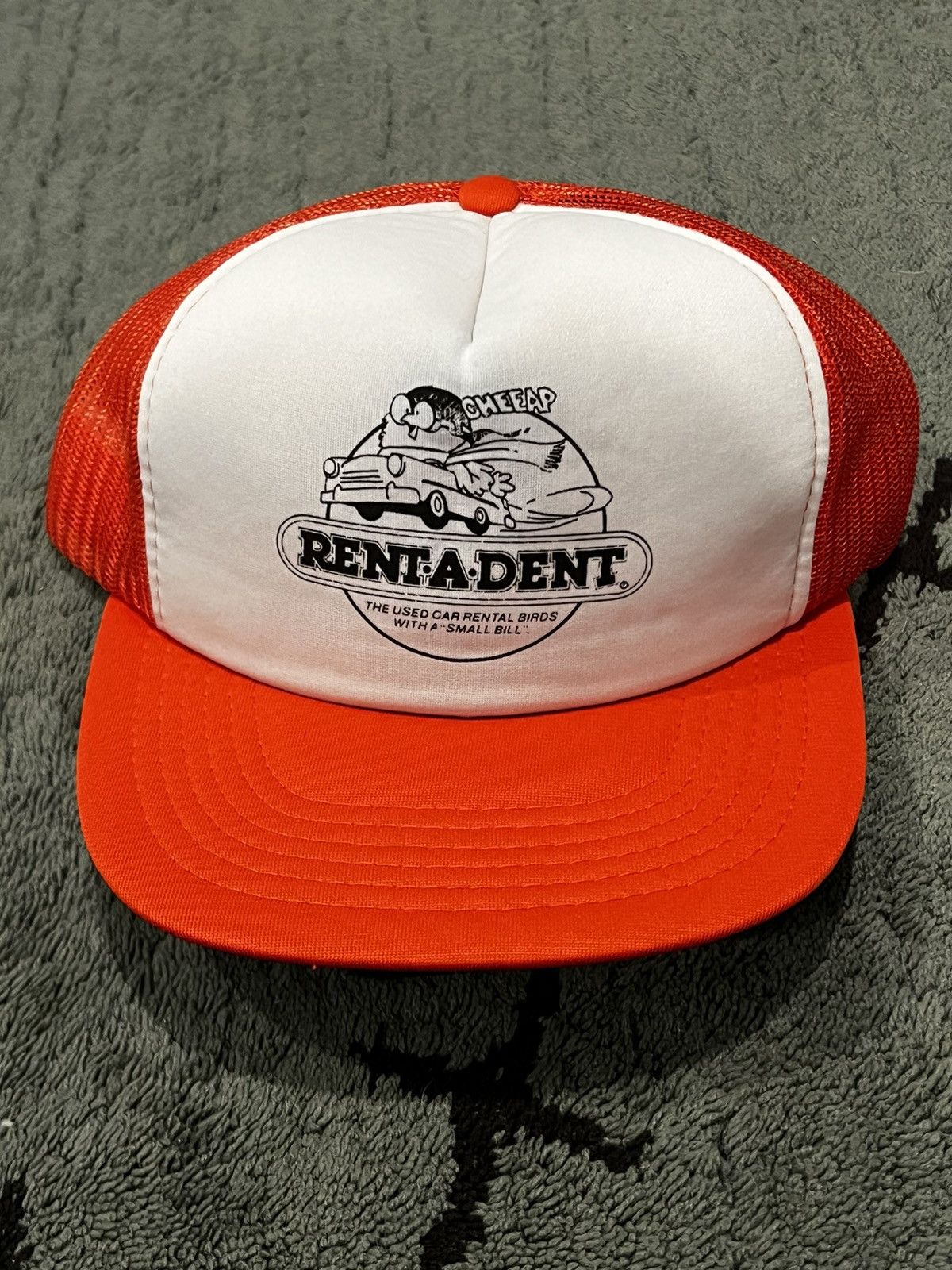 Vintage 90’s Vintage “Rent A Dent” Trucker Hat Size ONE SIZE - 1 Thumbnail