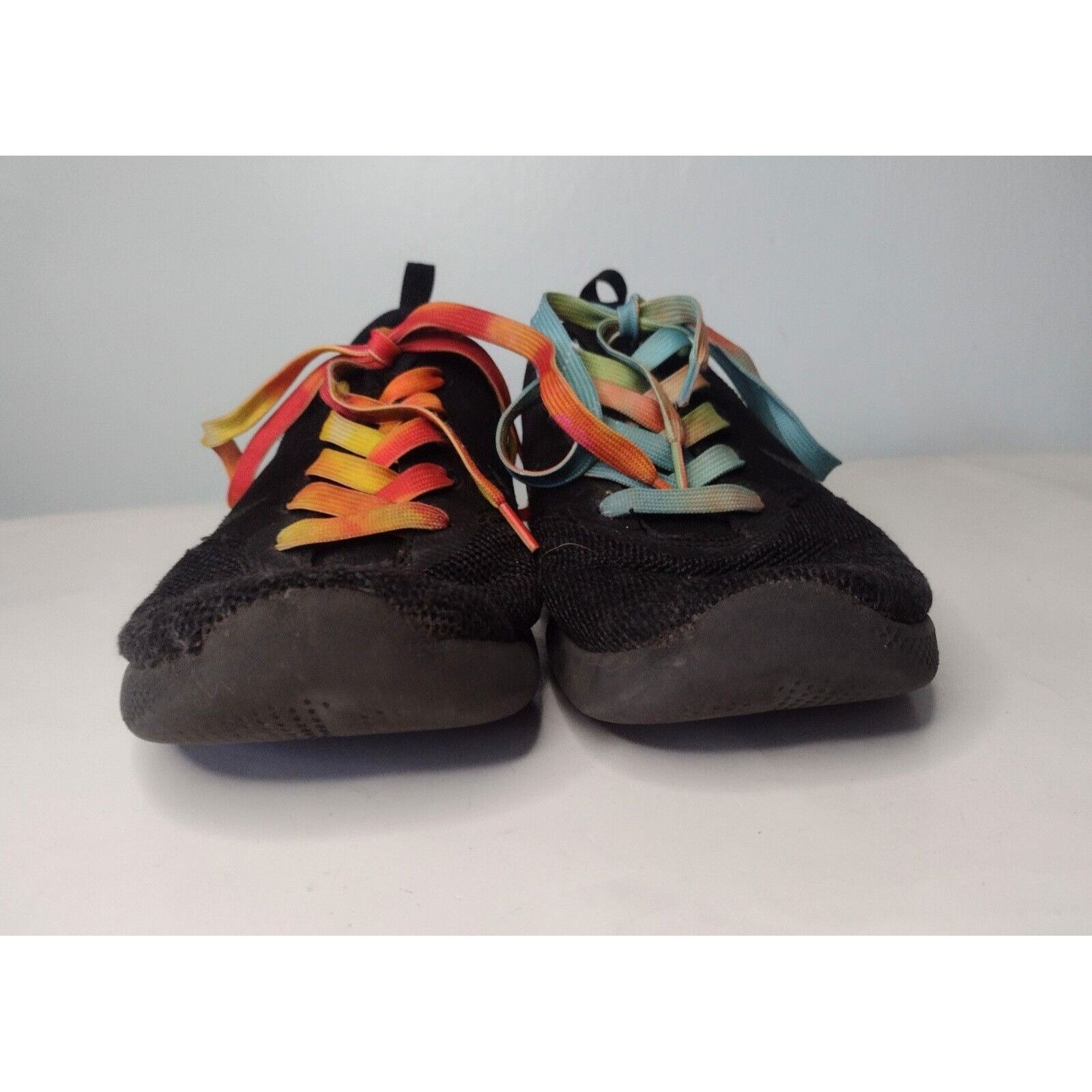 Nike Nike Flex Mens Athletic Sneakers Sz 9.5 Black Rainbow Runnin Size US 9.5 / EU 42-43 - 4 Thumbnail