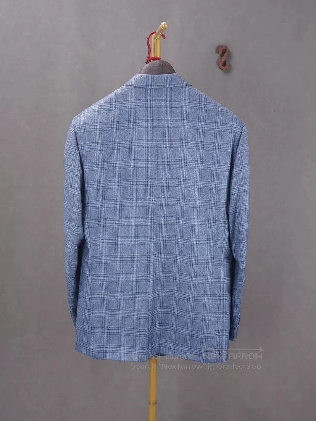 Zilli Casual Blue Plaid Blazer by ZILLI. Size US M / EU 48-50 / 2 - 2 Thumbnail